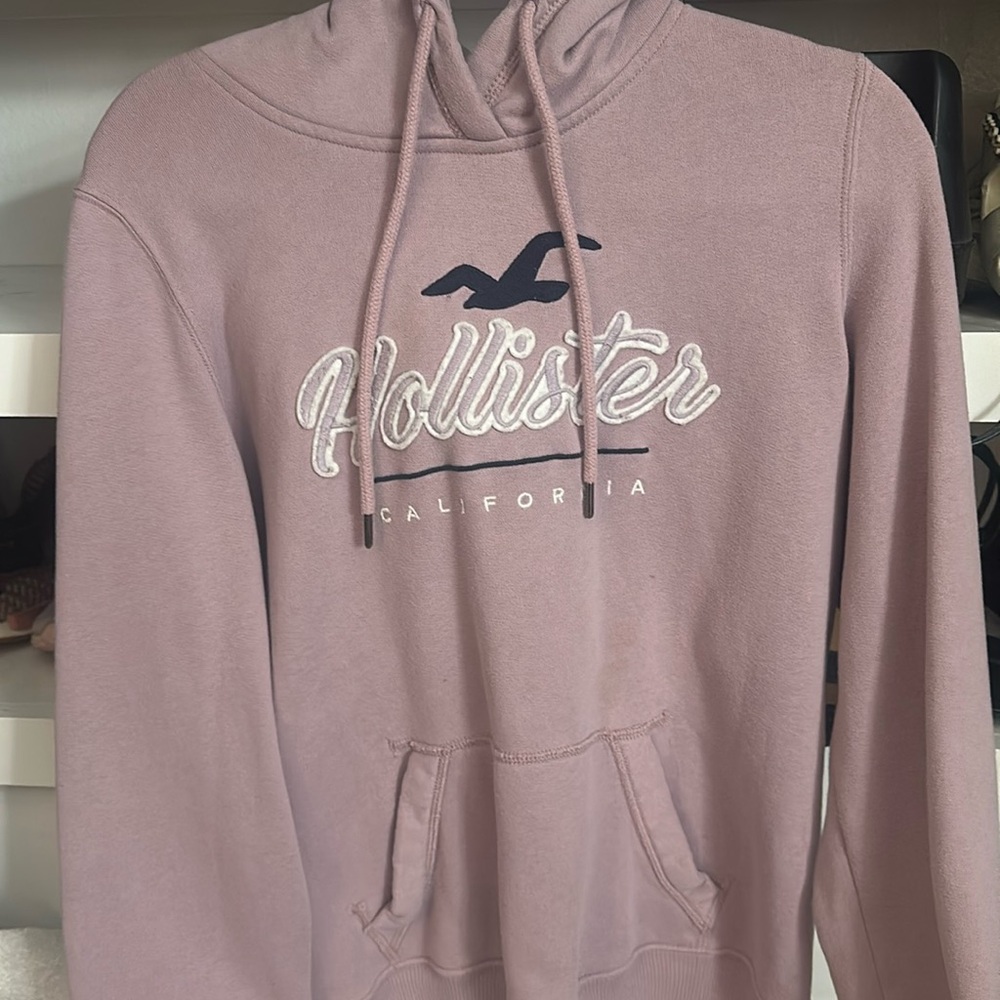 Light Purple Hollister hoodie